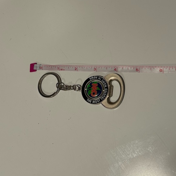 CNN Key Chain & Bottle Opener - Picture 3 of 7